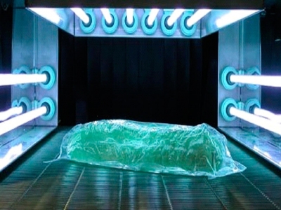 Túnel UV-C que aplica luz germicida en 360º