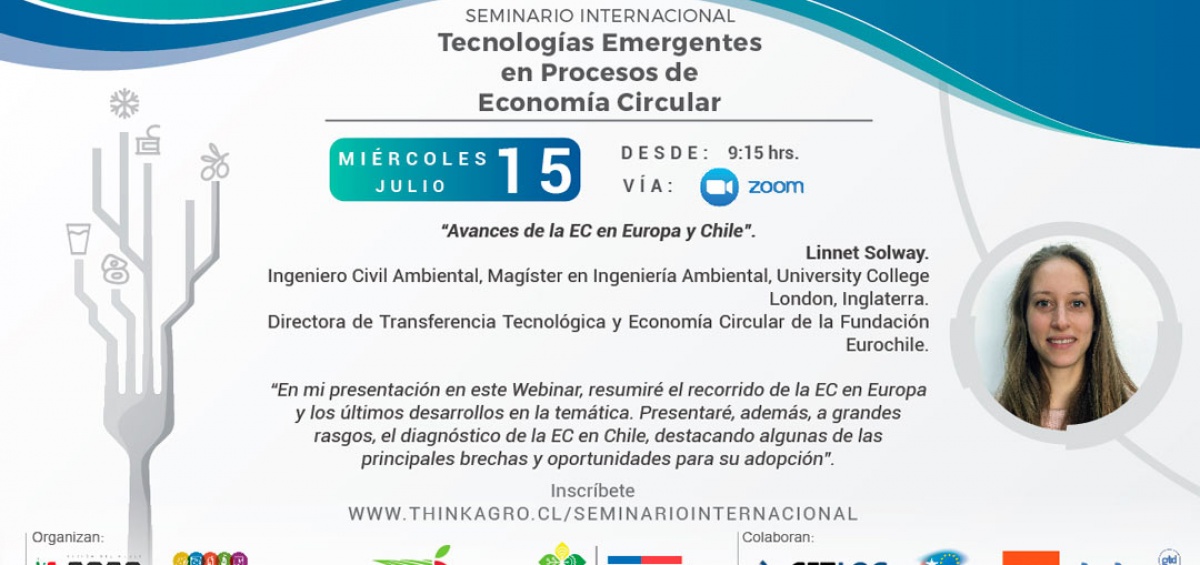 Seminario internacional Tecnologías Emergentes en procesos de Economía Circular
