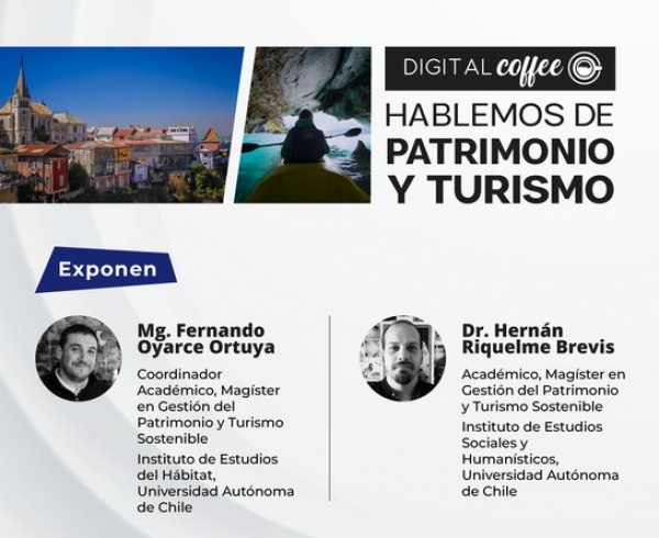 Webinar "Digital coffee, hablemos de Patrimonio y Turismo"
